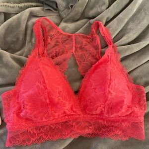 Pink bralette